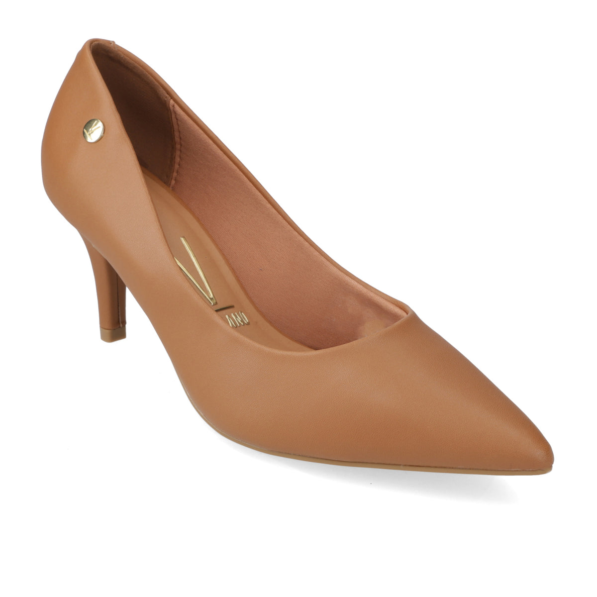 Stiletto Taco Aguja Camel Vizzano