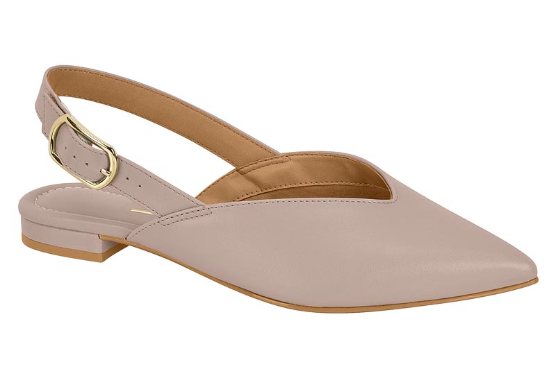 Ballerina Mujer Slingback Taupe Vizzano