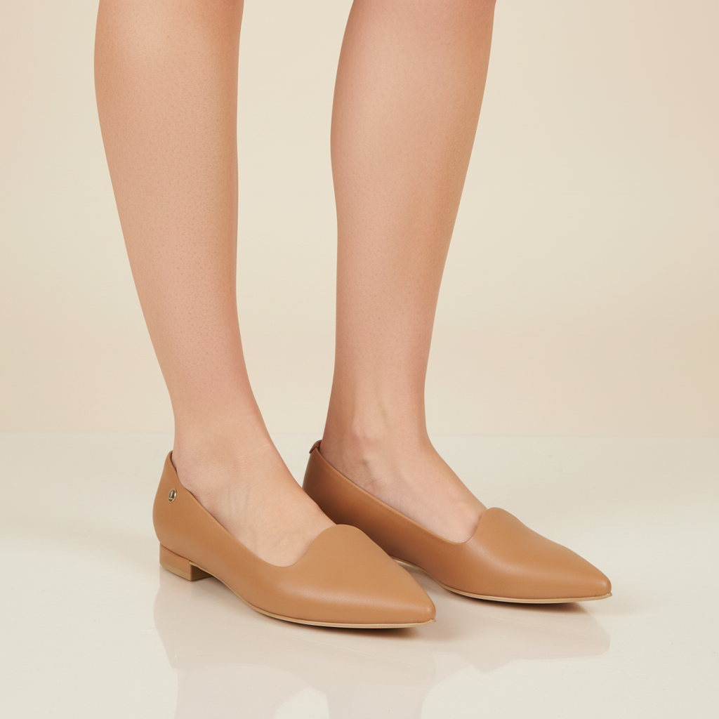 Ballerinas Camel Vizzano