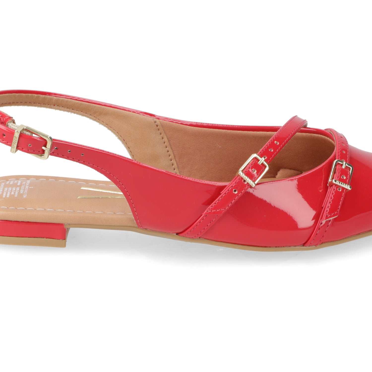 Ballerinas Rojo Vizzano 35 / Rojo