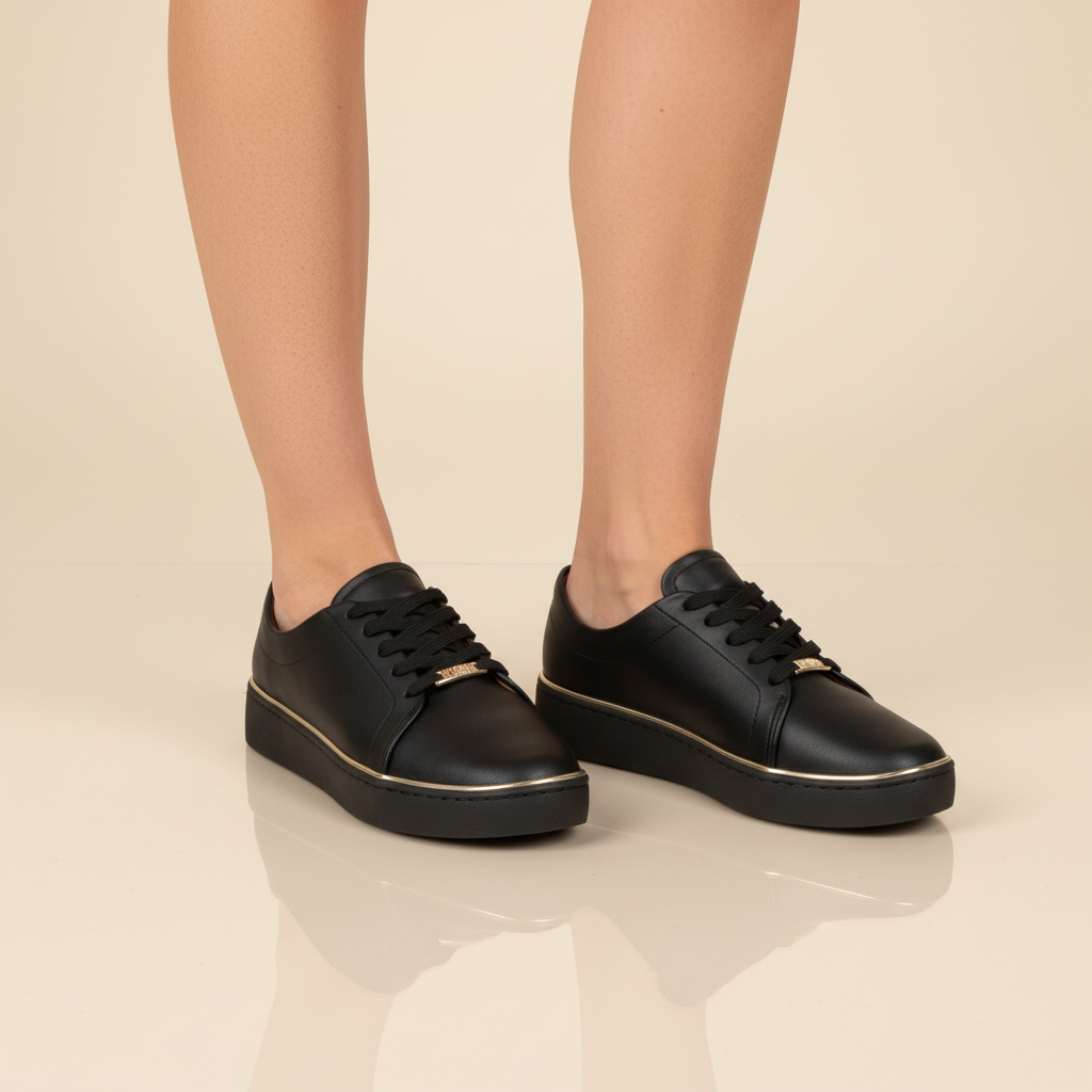 Zapatilla Casual Vizzano Negro