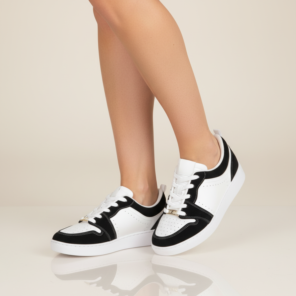 Zapatilla Casual Negro Vizzano 35 / Negro