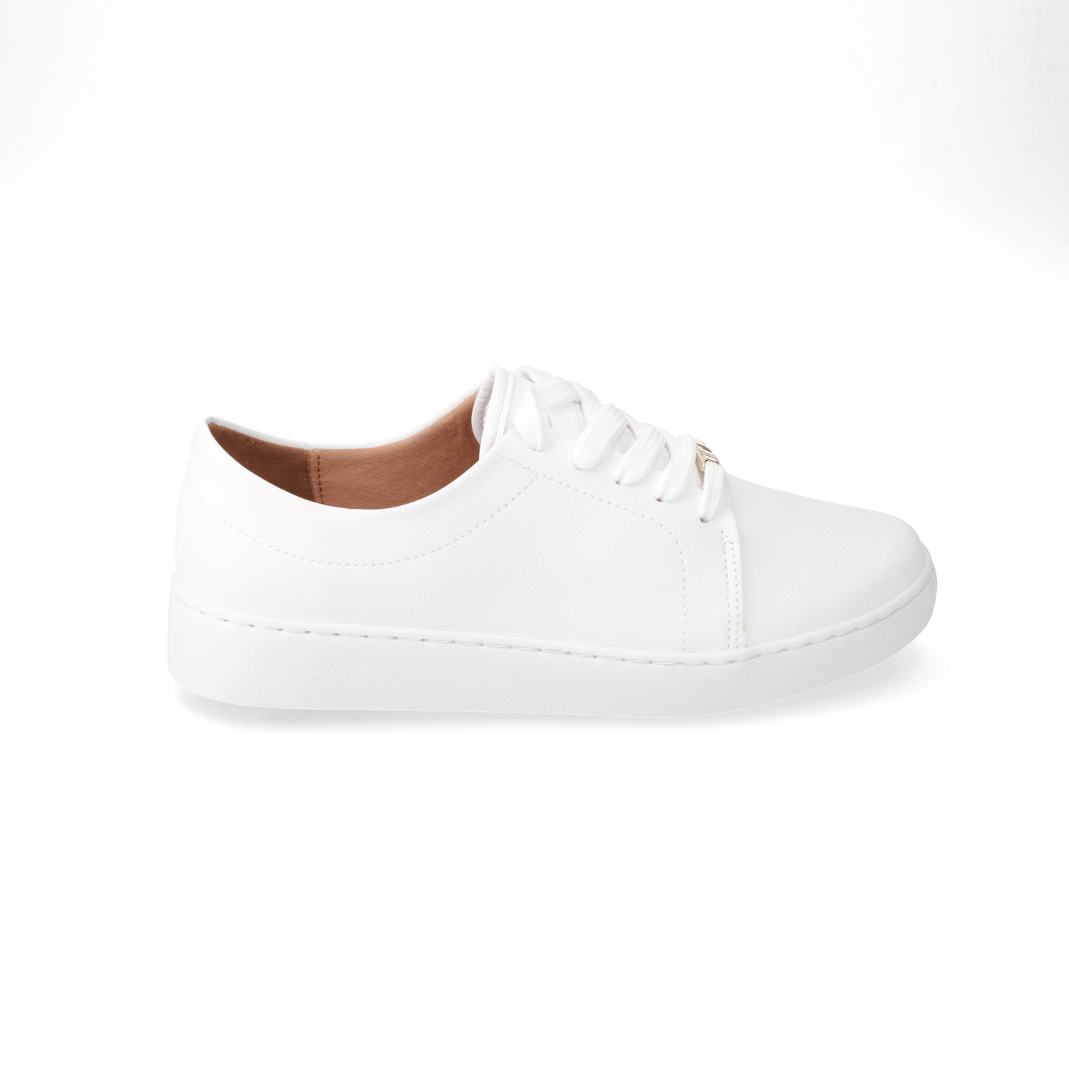 Zapatilla Casual Eco Cuero Blanco