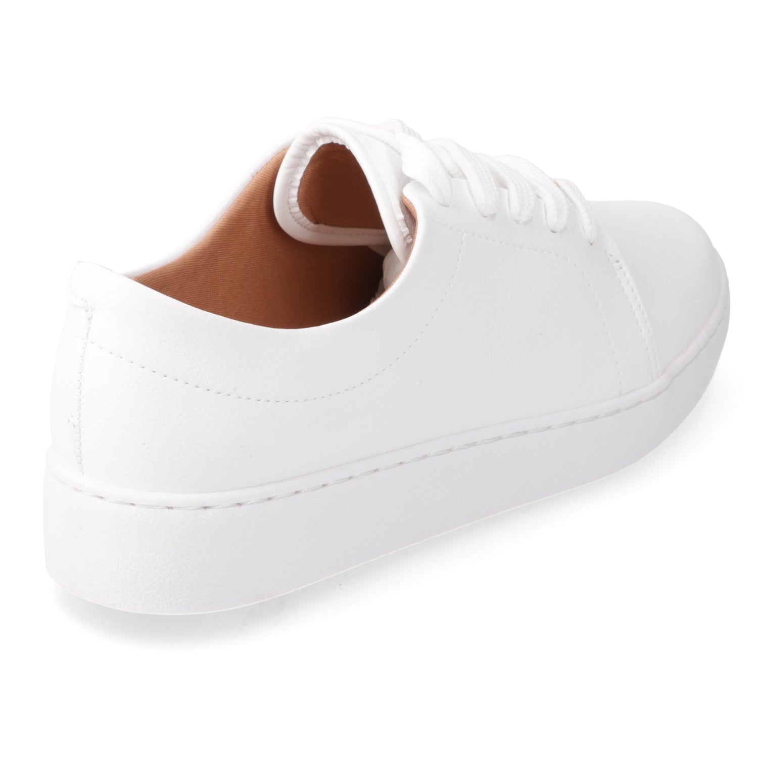 Zapatilla Casual Eco Cuero Blanco