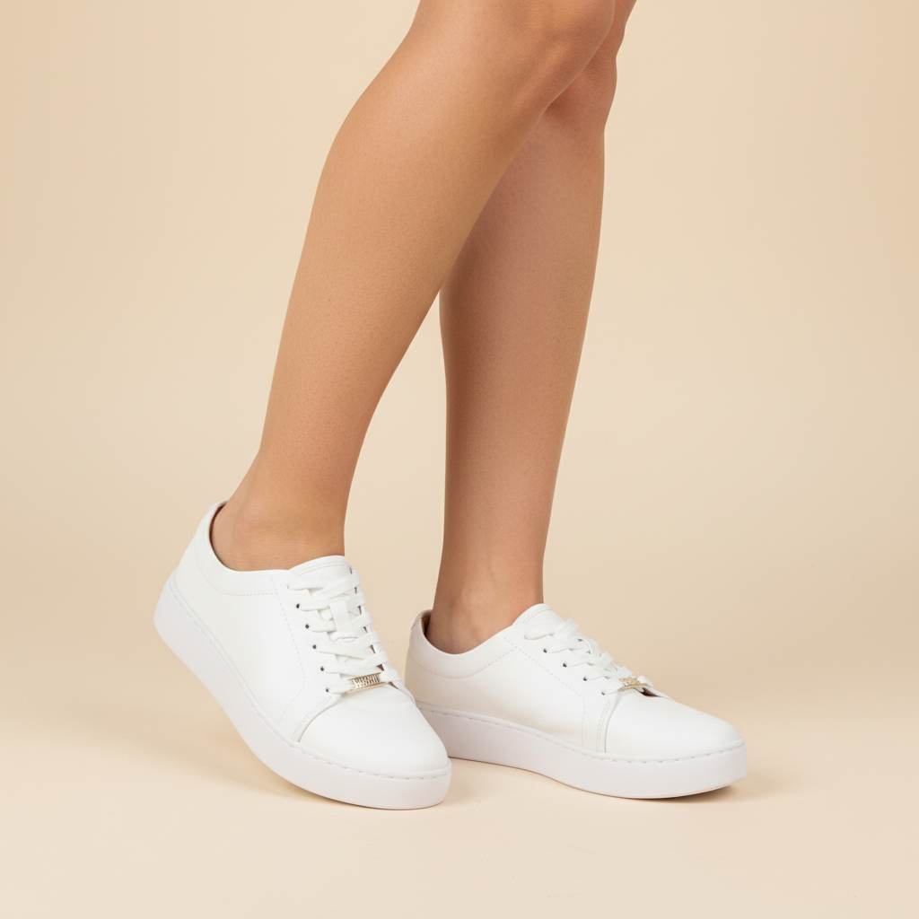 Zapatilla Casual Blanco Vizzano 35 / Blanco