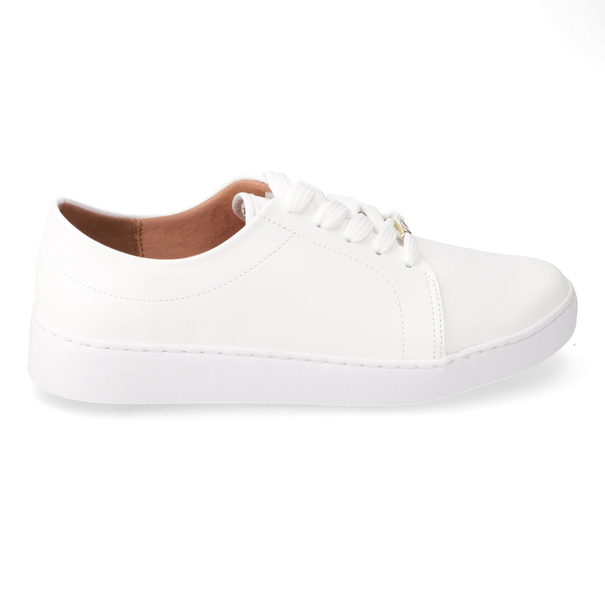 Zapatilla Casual Eco Cuero Blanco