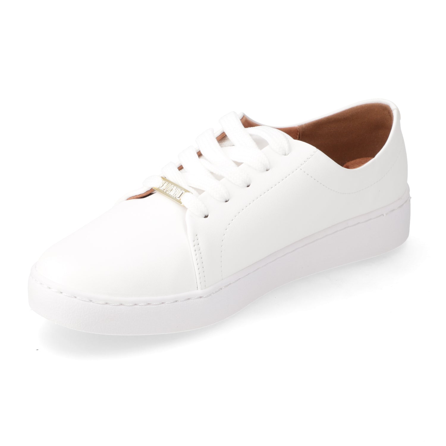 Zapatilla Casual Eco Cuero Blanco