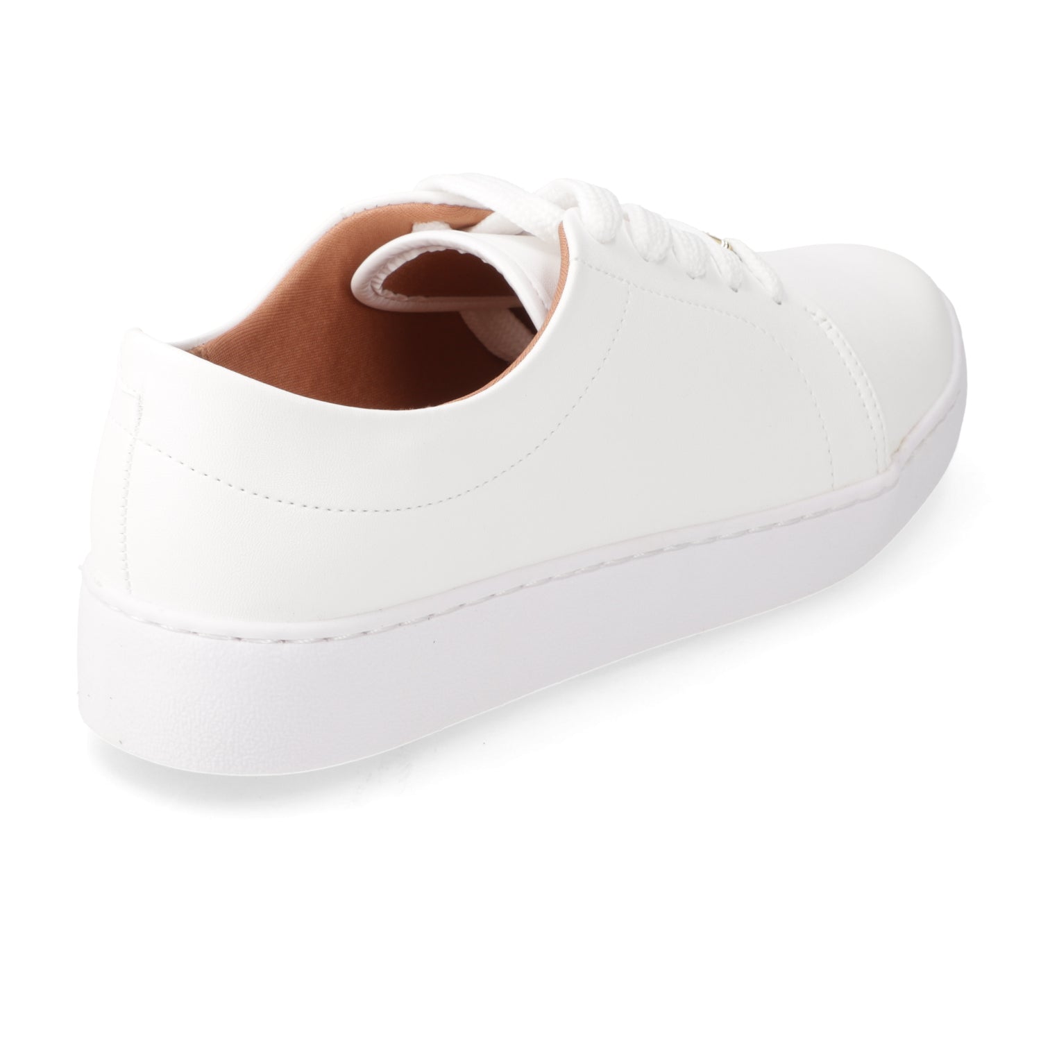 Zapatilla Casual Eco Cuero Blanco