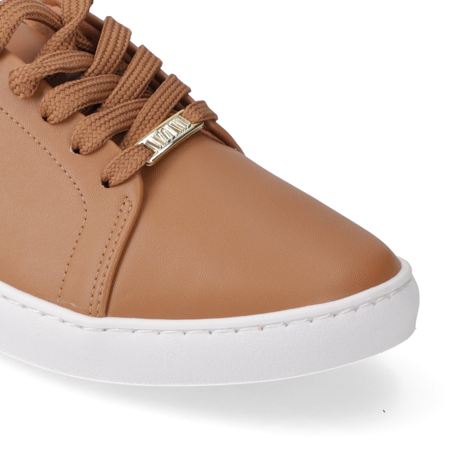 Zapatilla Casual Eco Cuero Camel