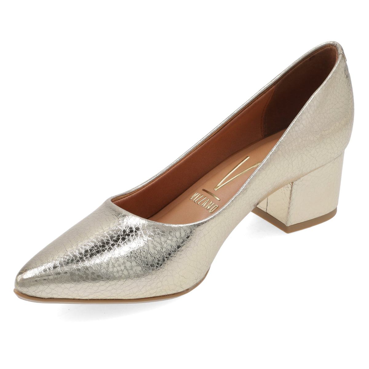 Taco Ancho 5 cm Dorado Vizzano 35 / Dorado