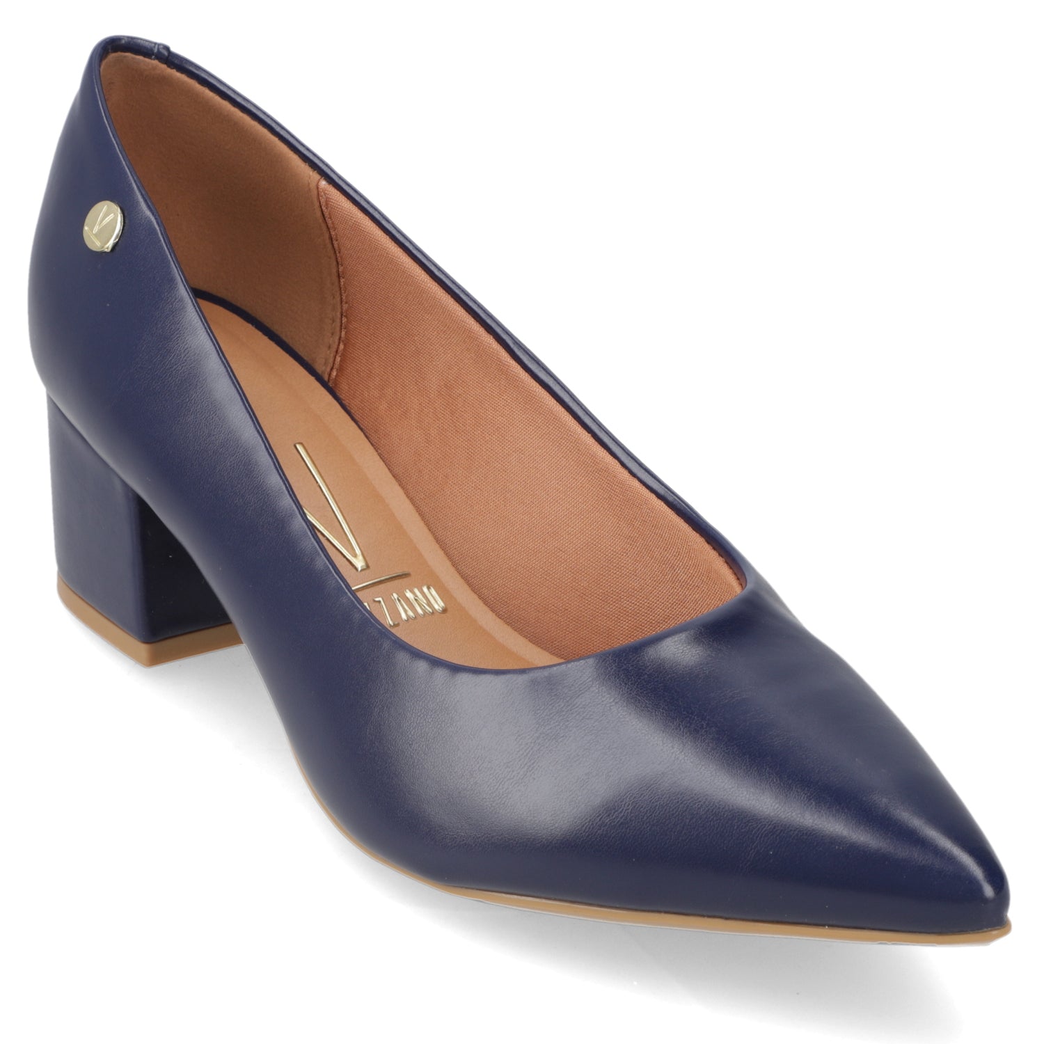 Taco Ancho Azul Vizzano 34 / Azul Marino