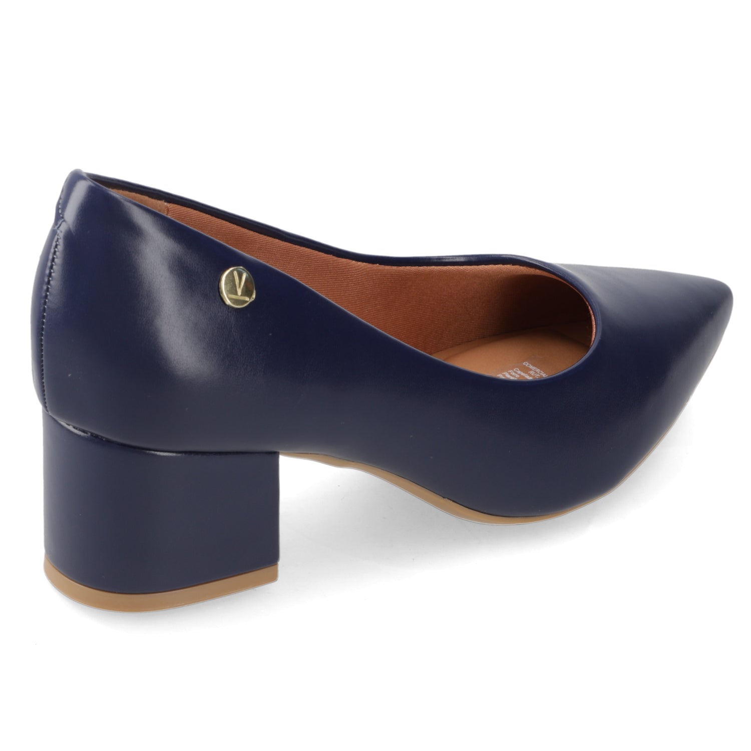 Taco Ancho Azul Vizzano 34 / Azul Marino