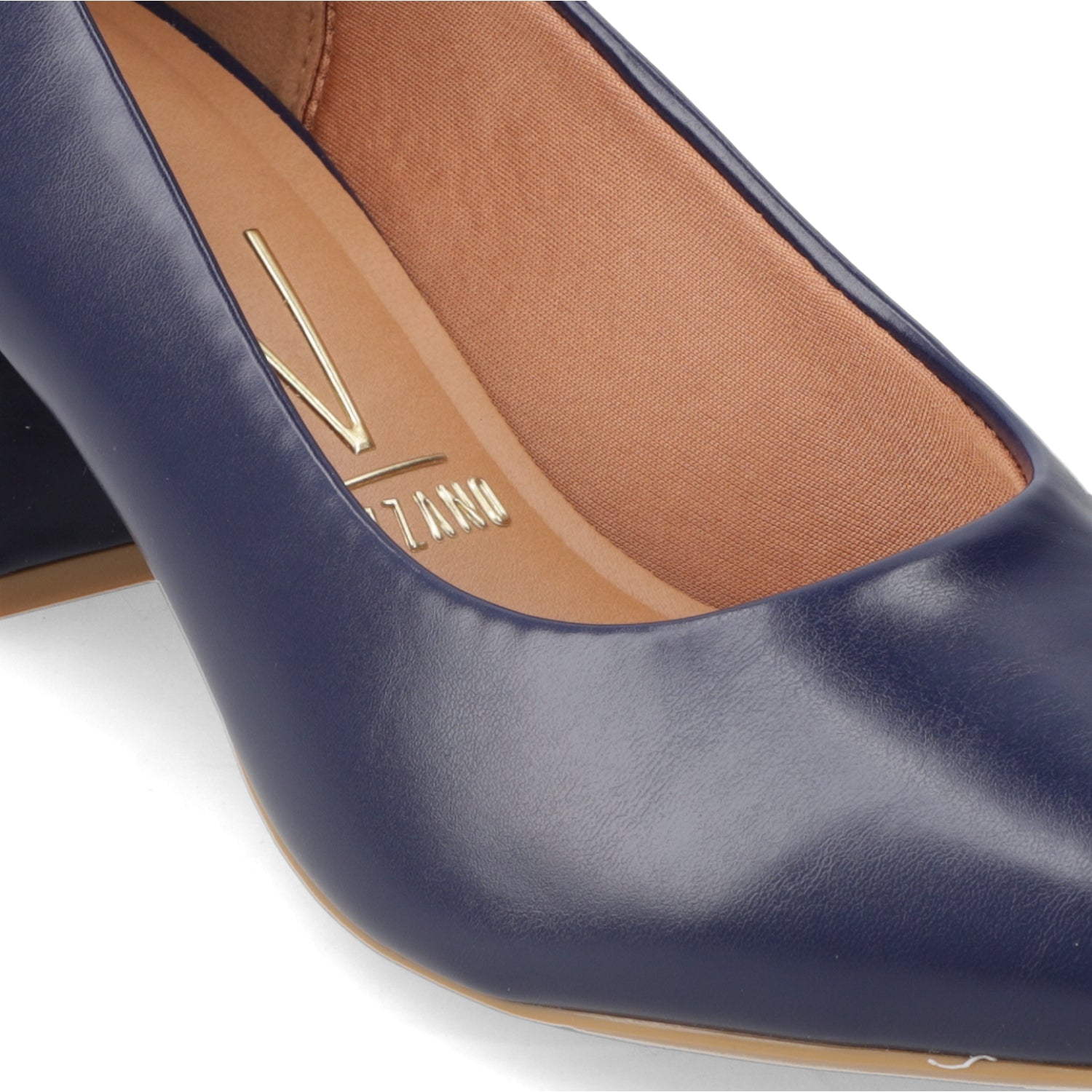 Taco Ancho Azul Vizzano 34 / Azul Marino