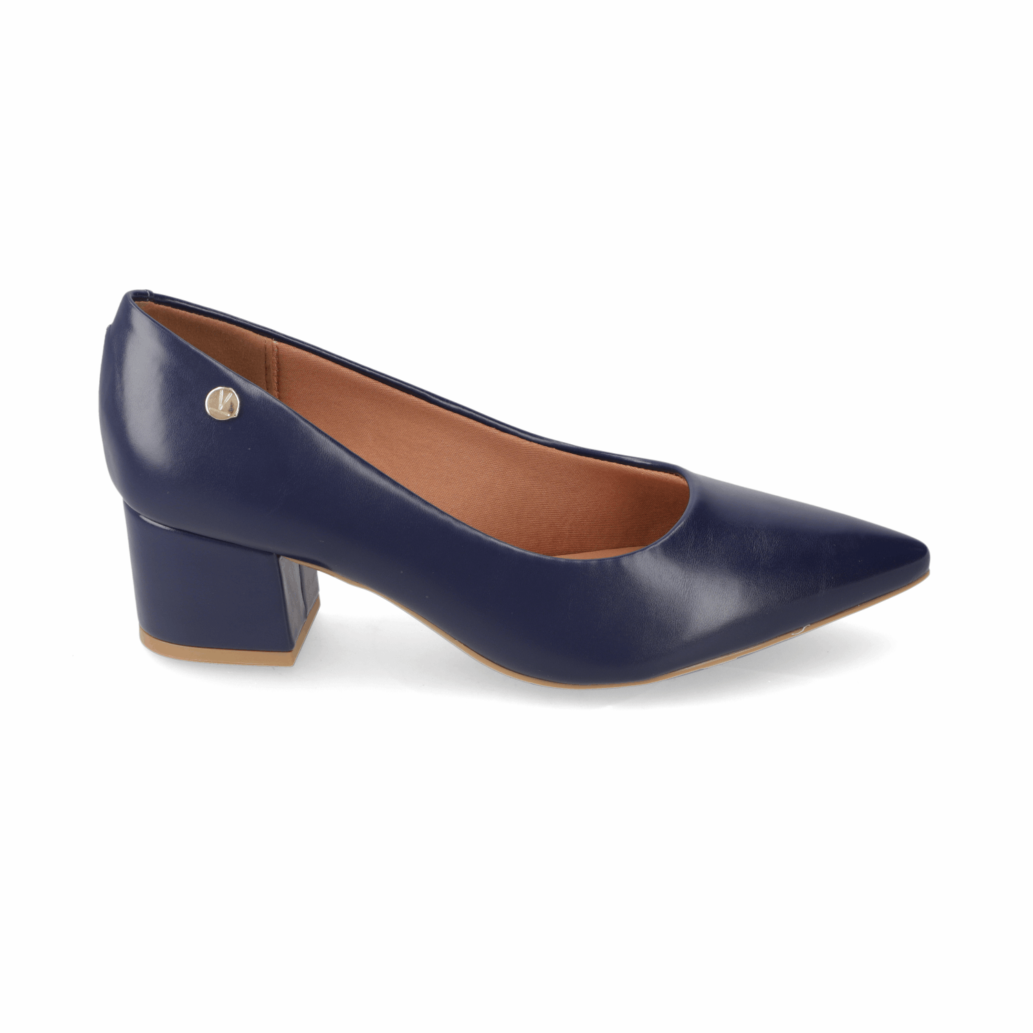 Taco Ancho Azul Vizzano 34 / Azul Marino