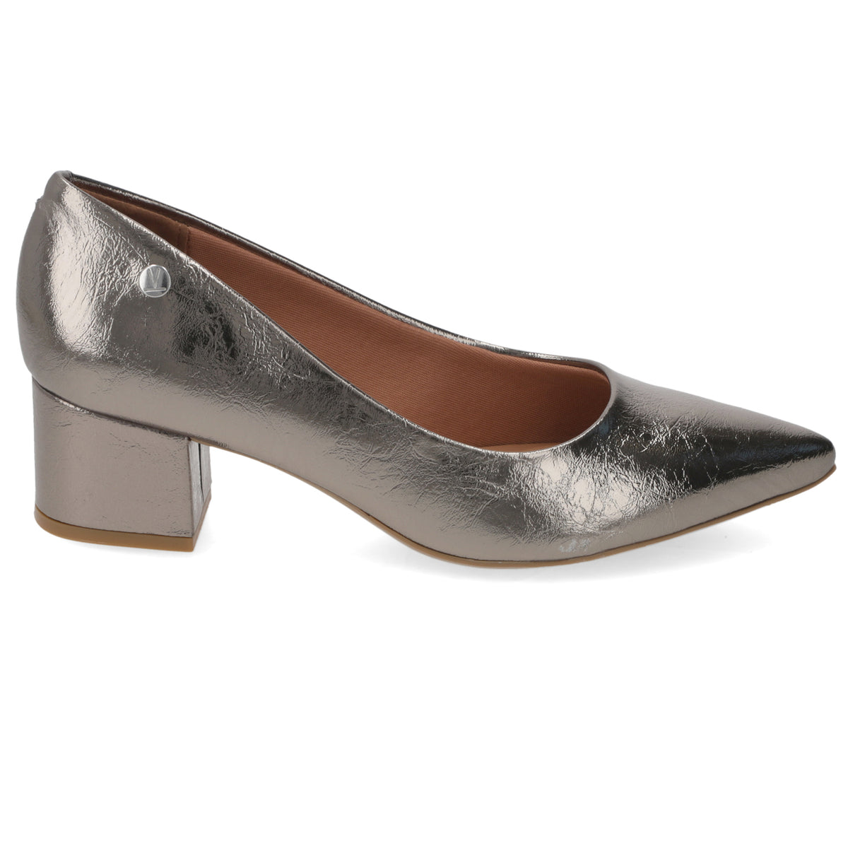 Zapato Taco Ancho Grafito Vizzano