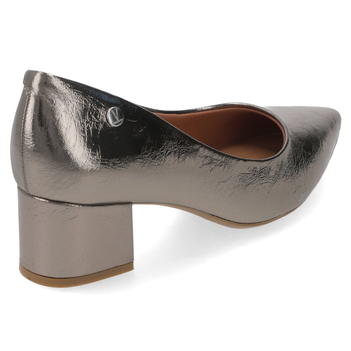 Zapato Taco Ancho Grafito Vizzano