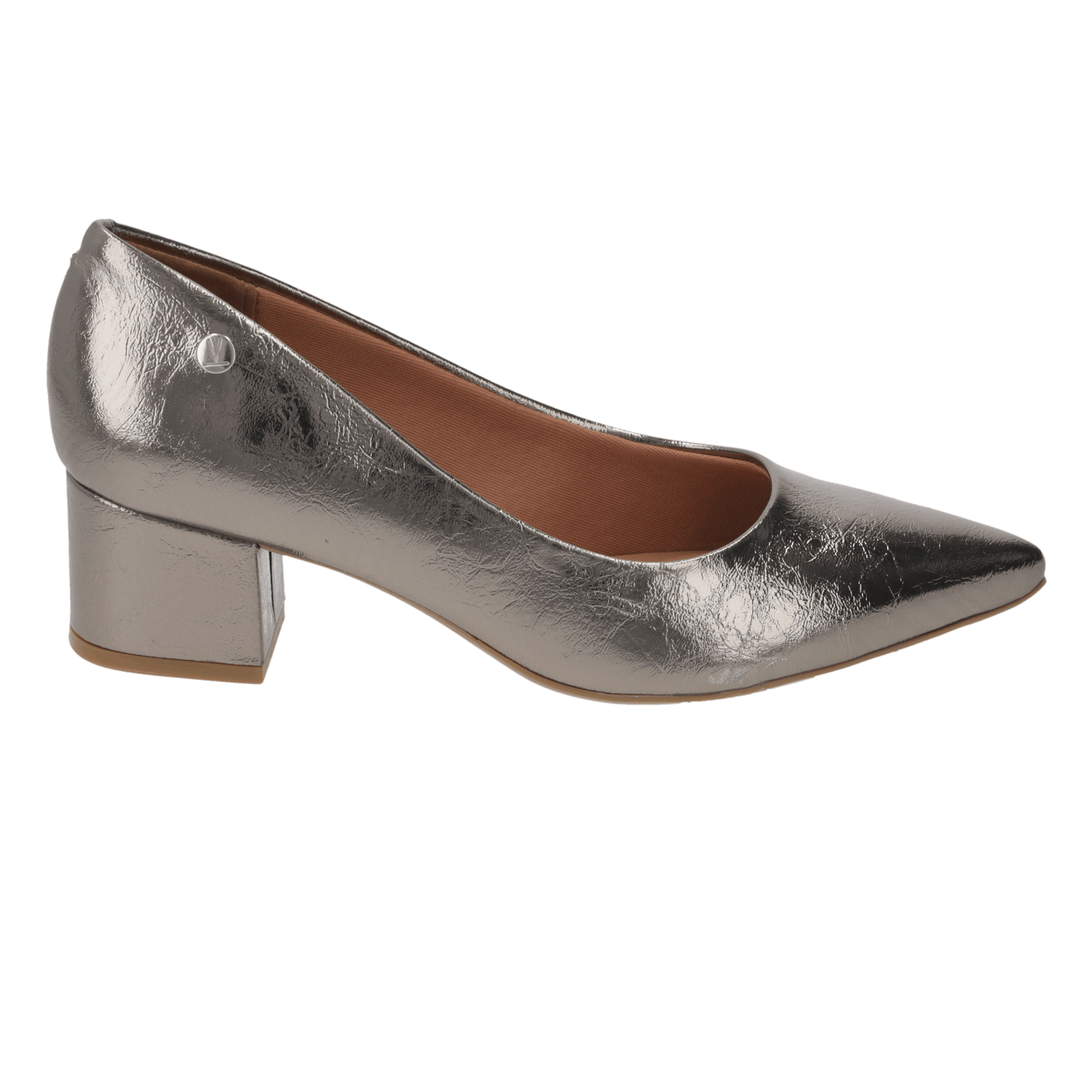 Zapato Taco Ancho Grafito Vizzano