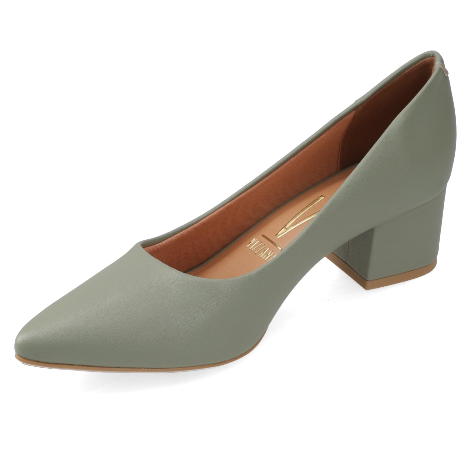 Taco Ancho 5 cm Verde Vizzano 35 / Verde