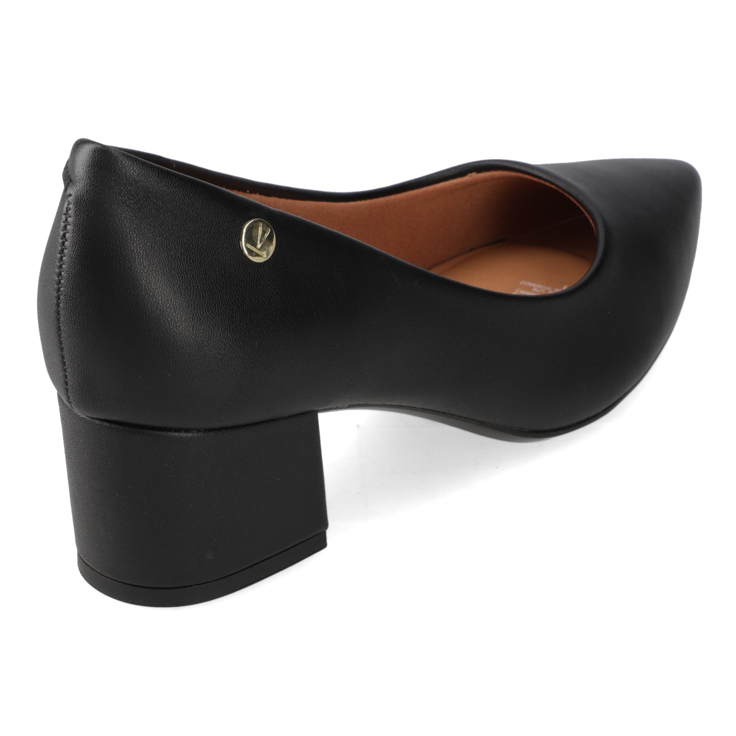 Taco Cuadrado Eco Cuero Negro 34 / Negro