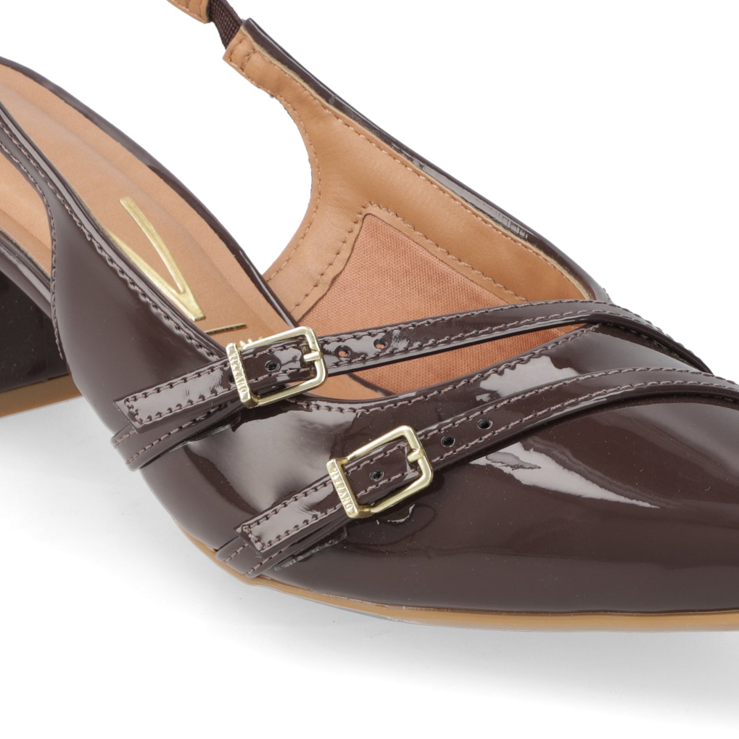 Taco Ancho 5 cm Cacao Vizzano / Cacao