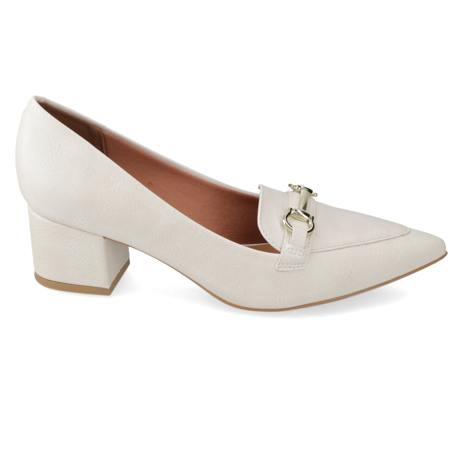 Taco Ancho 5 cm Blanco Vizzano 35 / Blanco