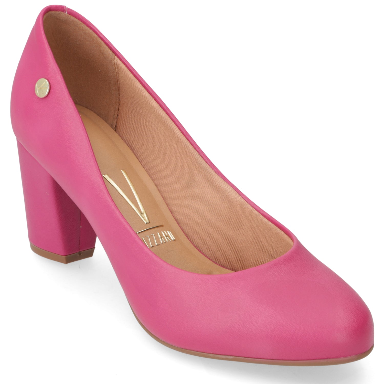Zapato Taco Ancho Vizzano Magenta