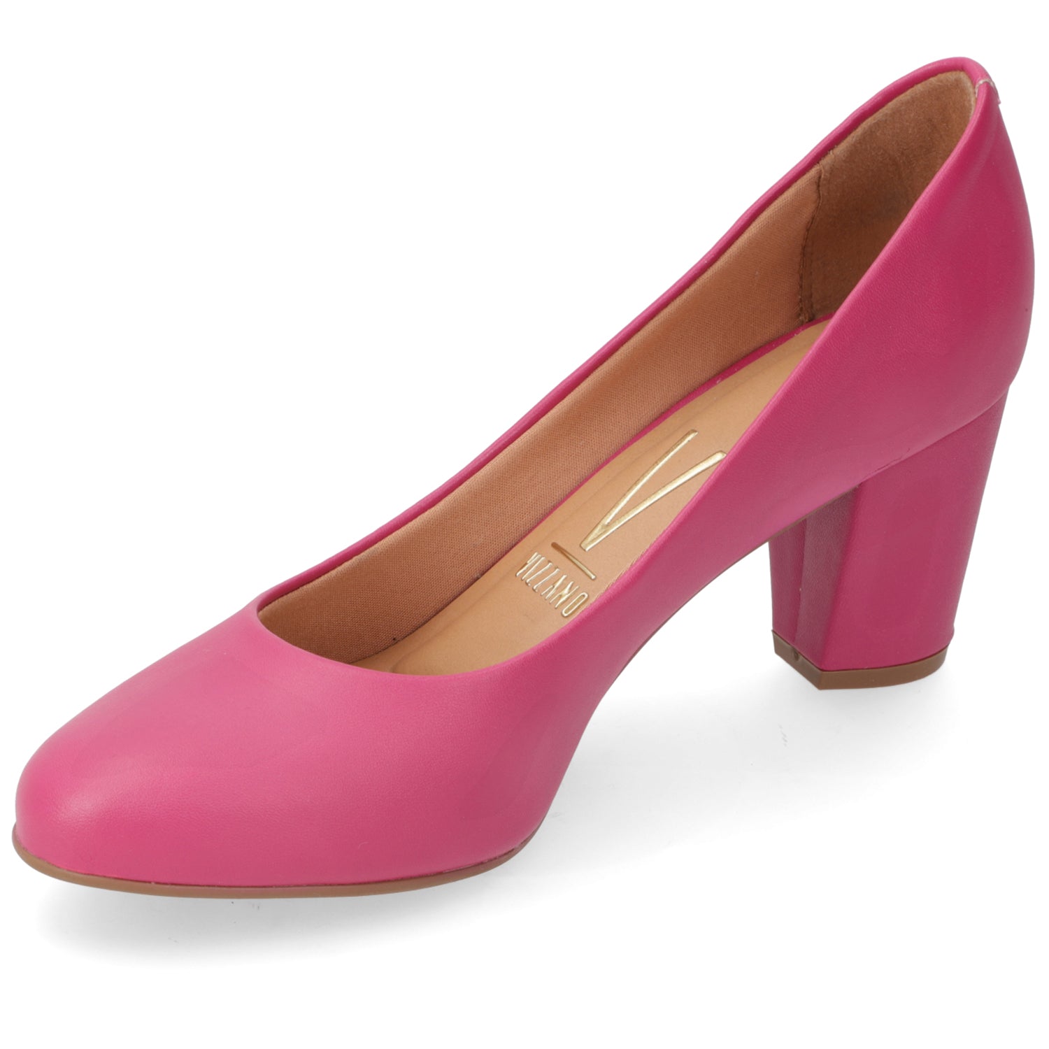 Zapato Taco Ancho Vizzano Magenta