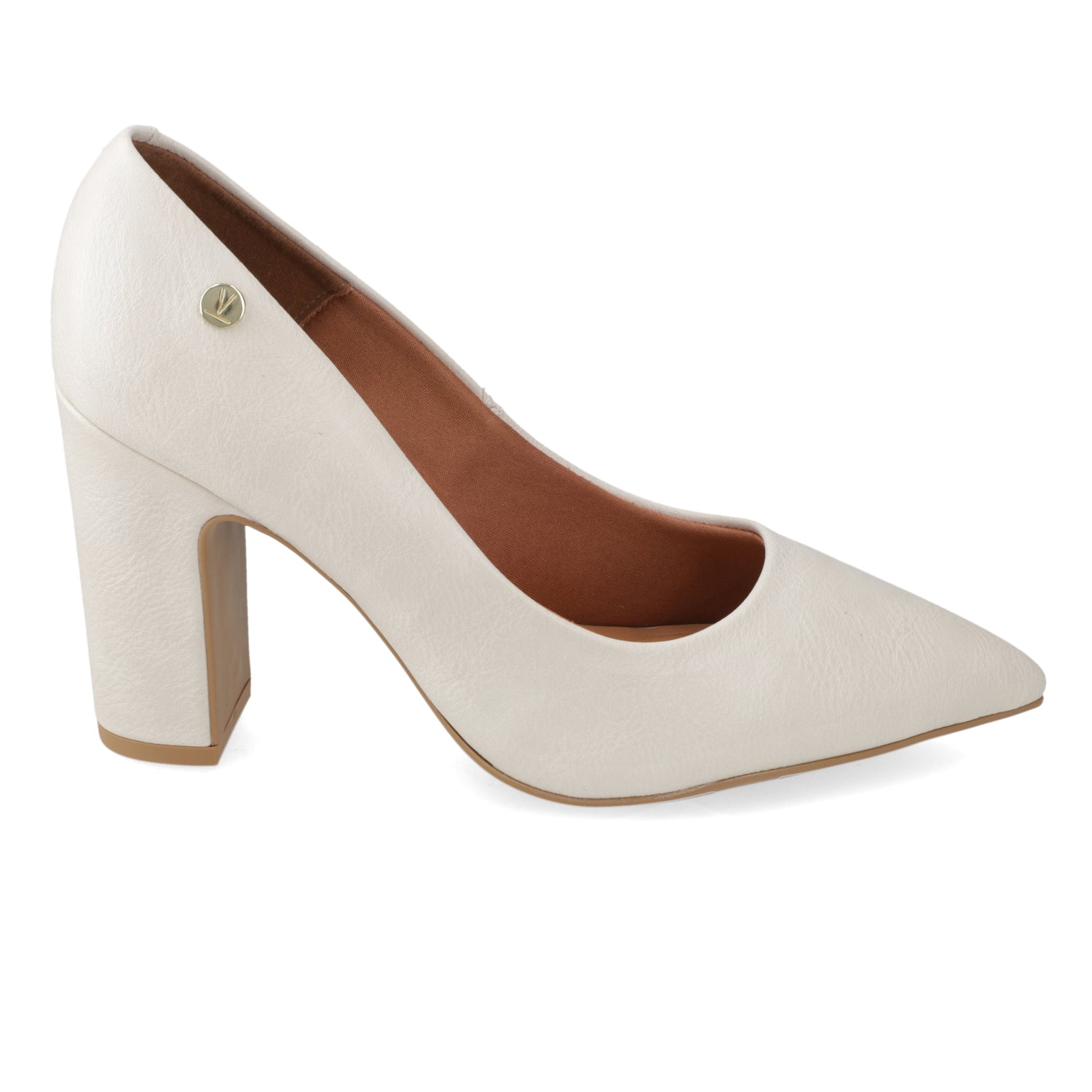 Taco Ancho 10 cm Blanco Vizzano 34 / Blanco