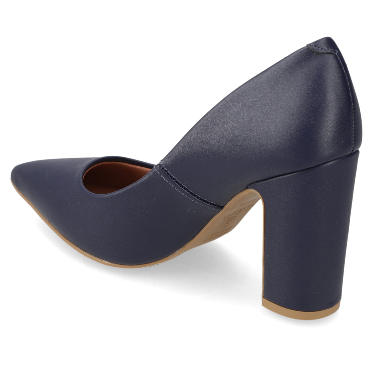 Taco Ancho Azul 34 / Azul Marino