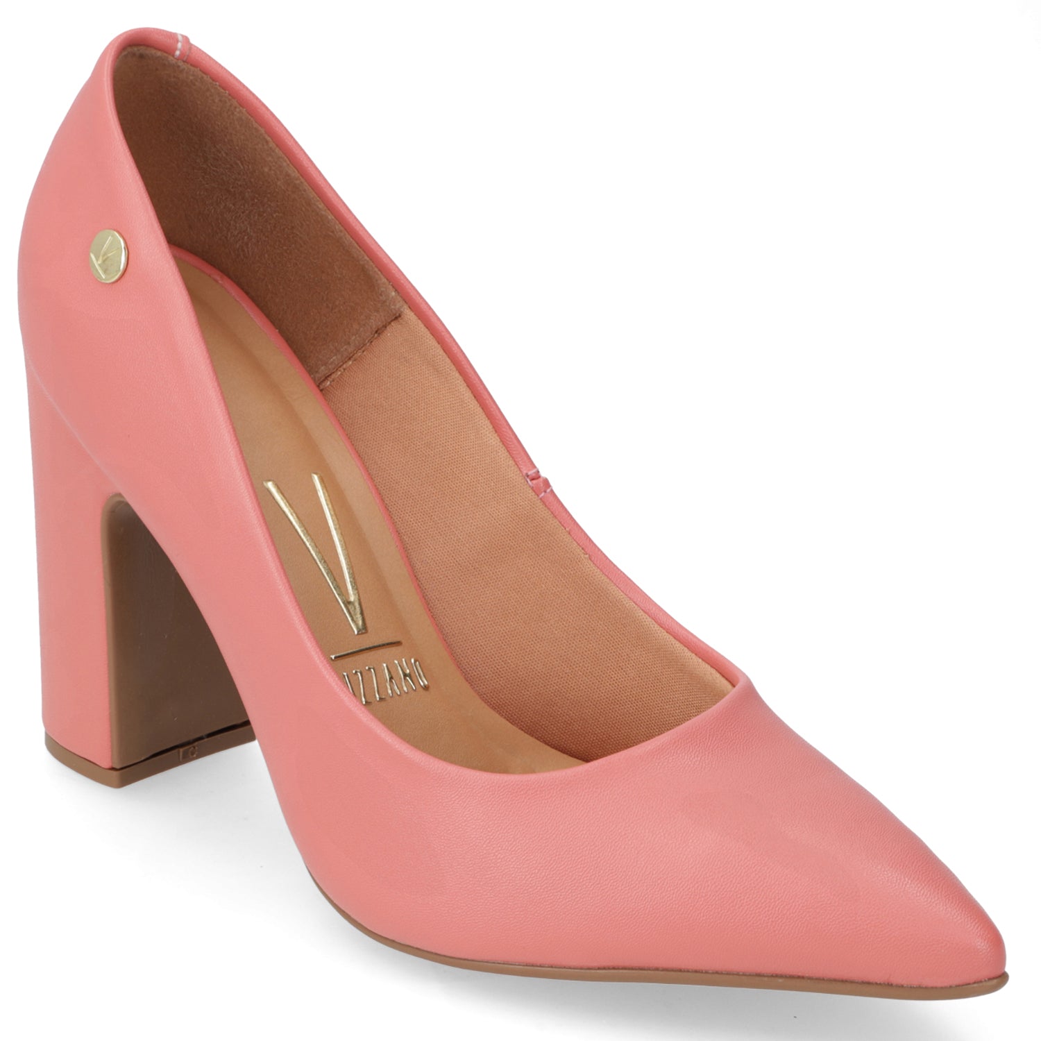 Zapato Taco Ancho Vizzano Rosado