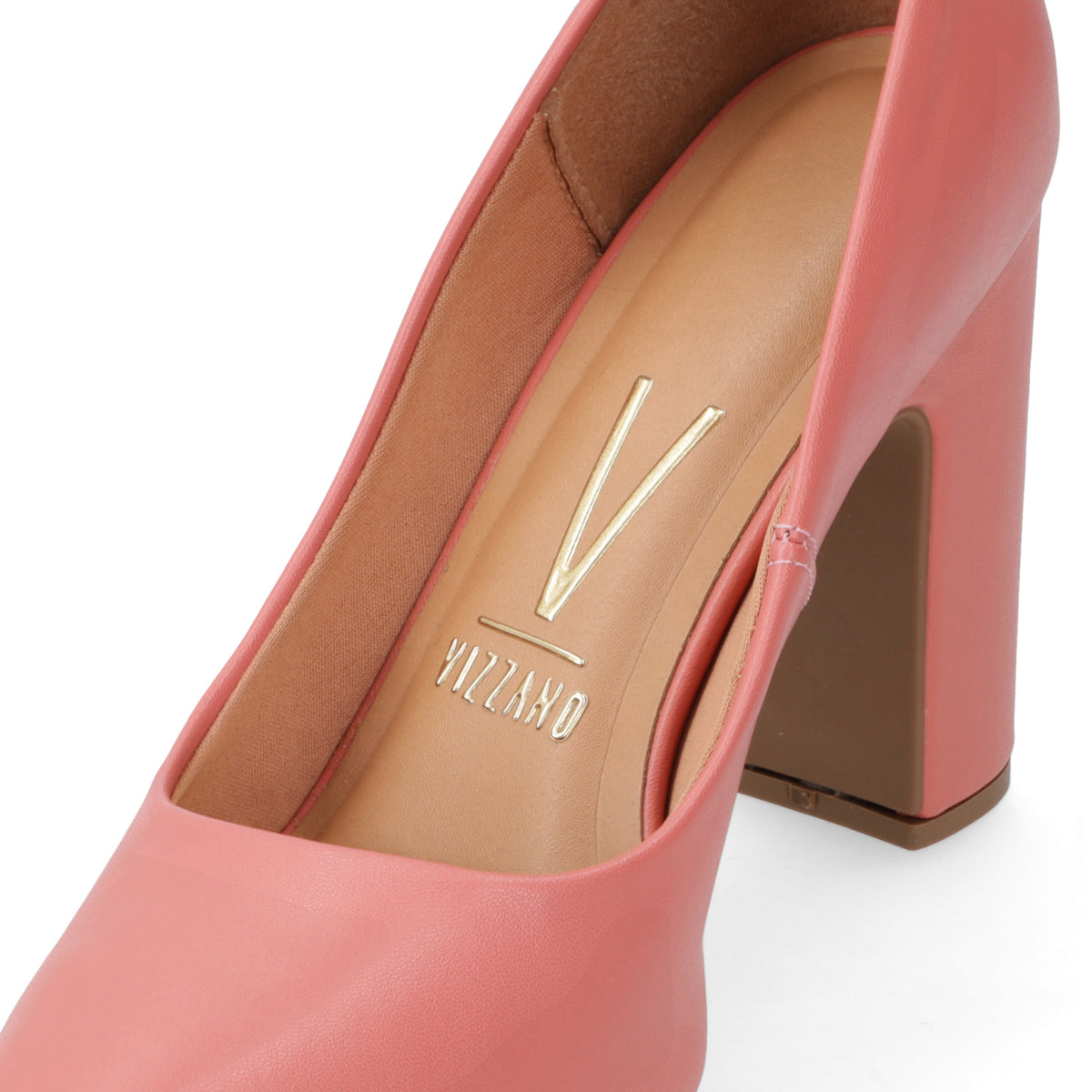 Zapato Taco Ancho Vizzano Rosado