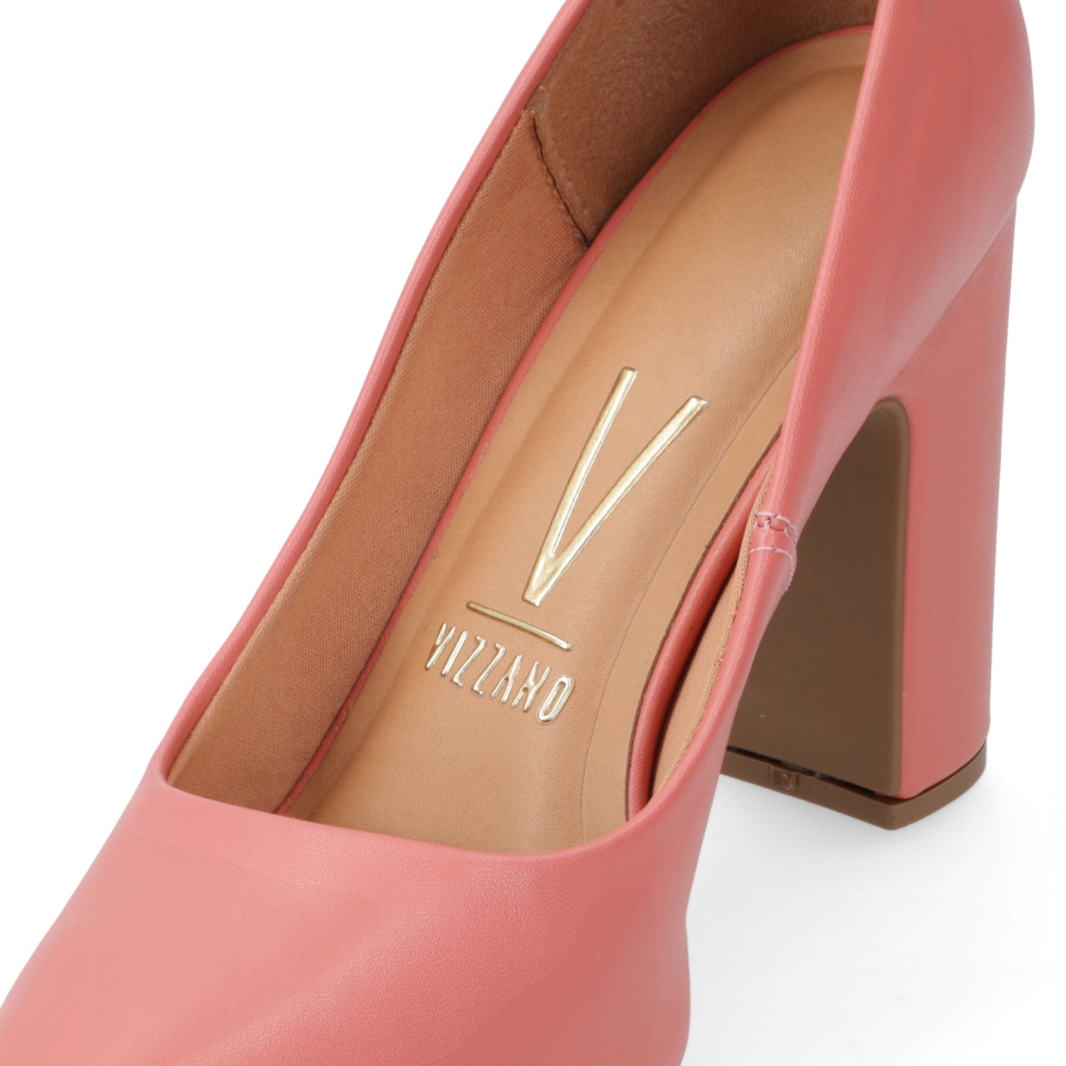 Zapato Taco Ancho Vizzano Rosado