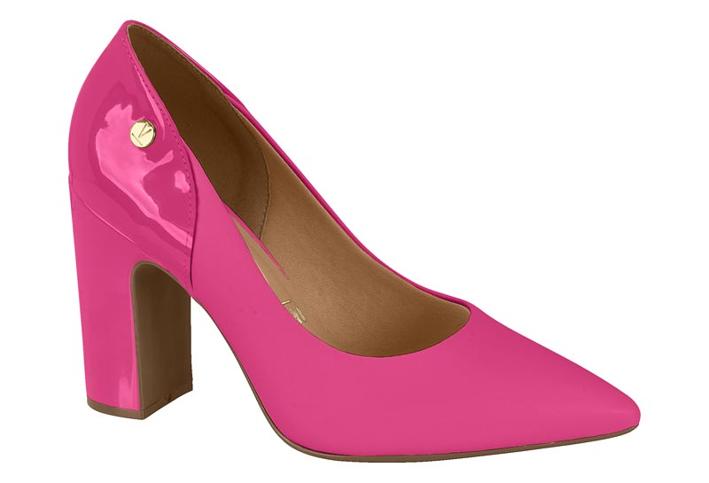 Zapato Taco Cuadrado Vizzano EcoCuero Pink 34