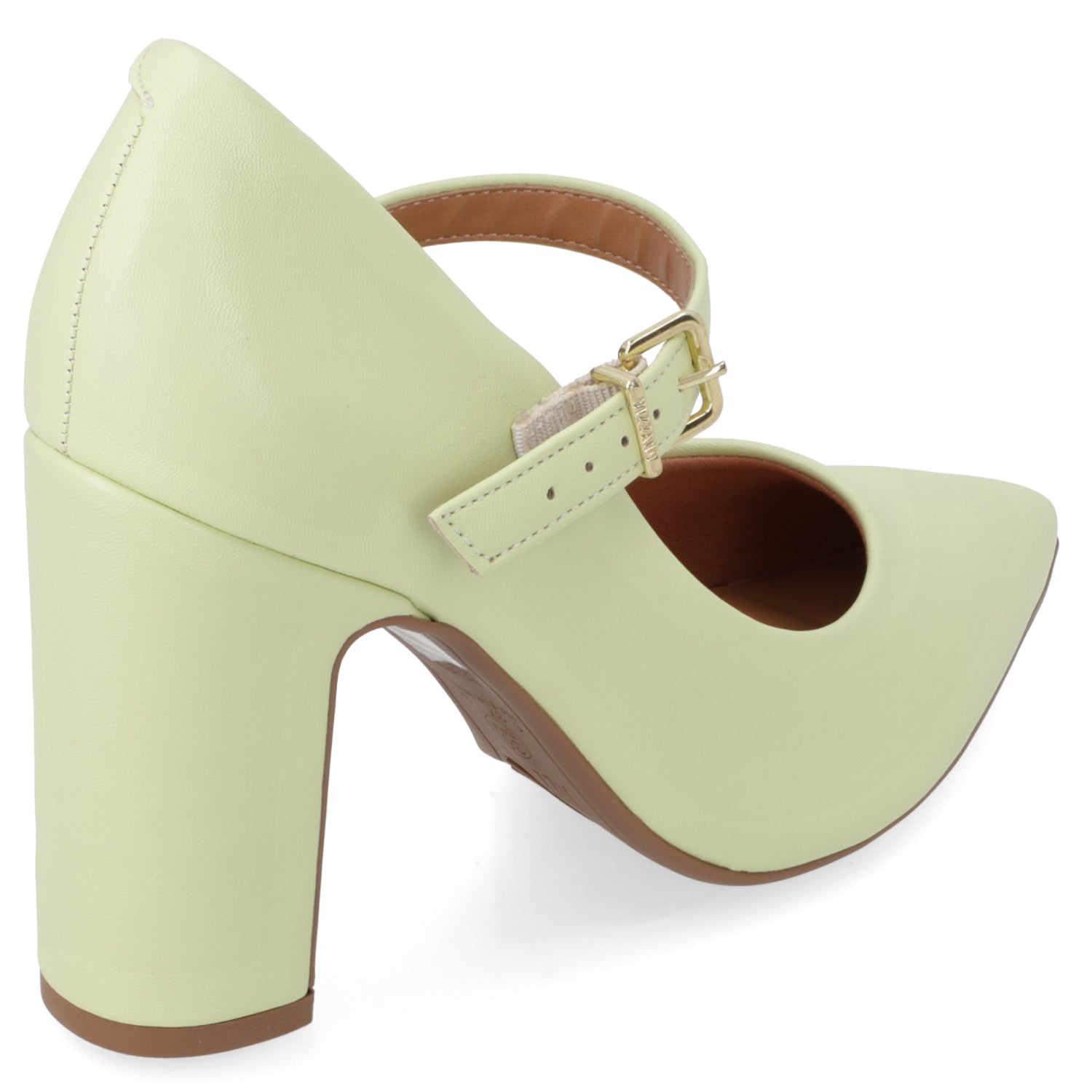 Zapato Taco Ancho Vizzano Menta