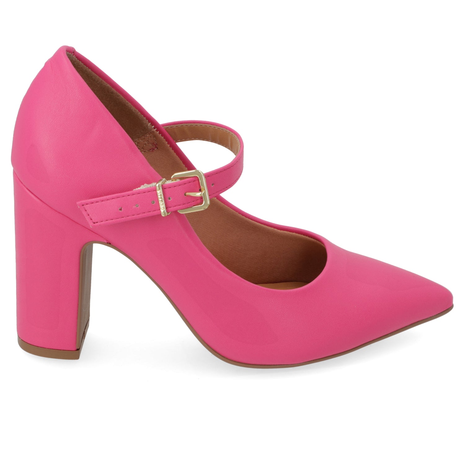Zapato Taco Ancho Vizzano Pink