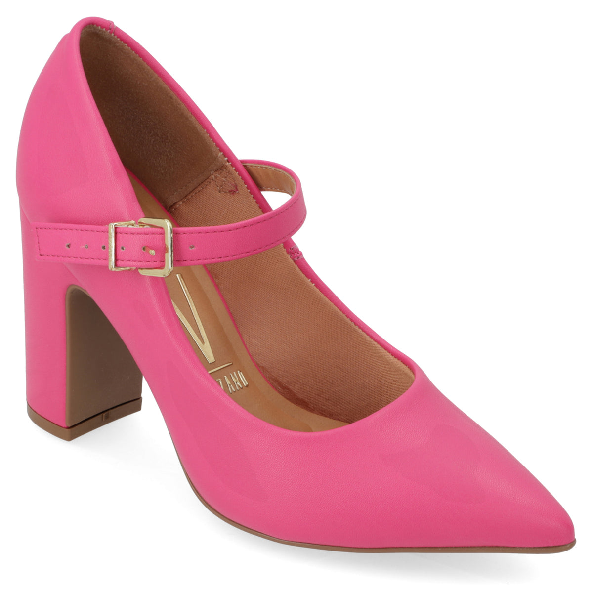 Zapato Taco Ancho Vizzano Pink