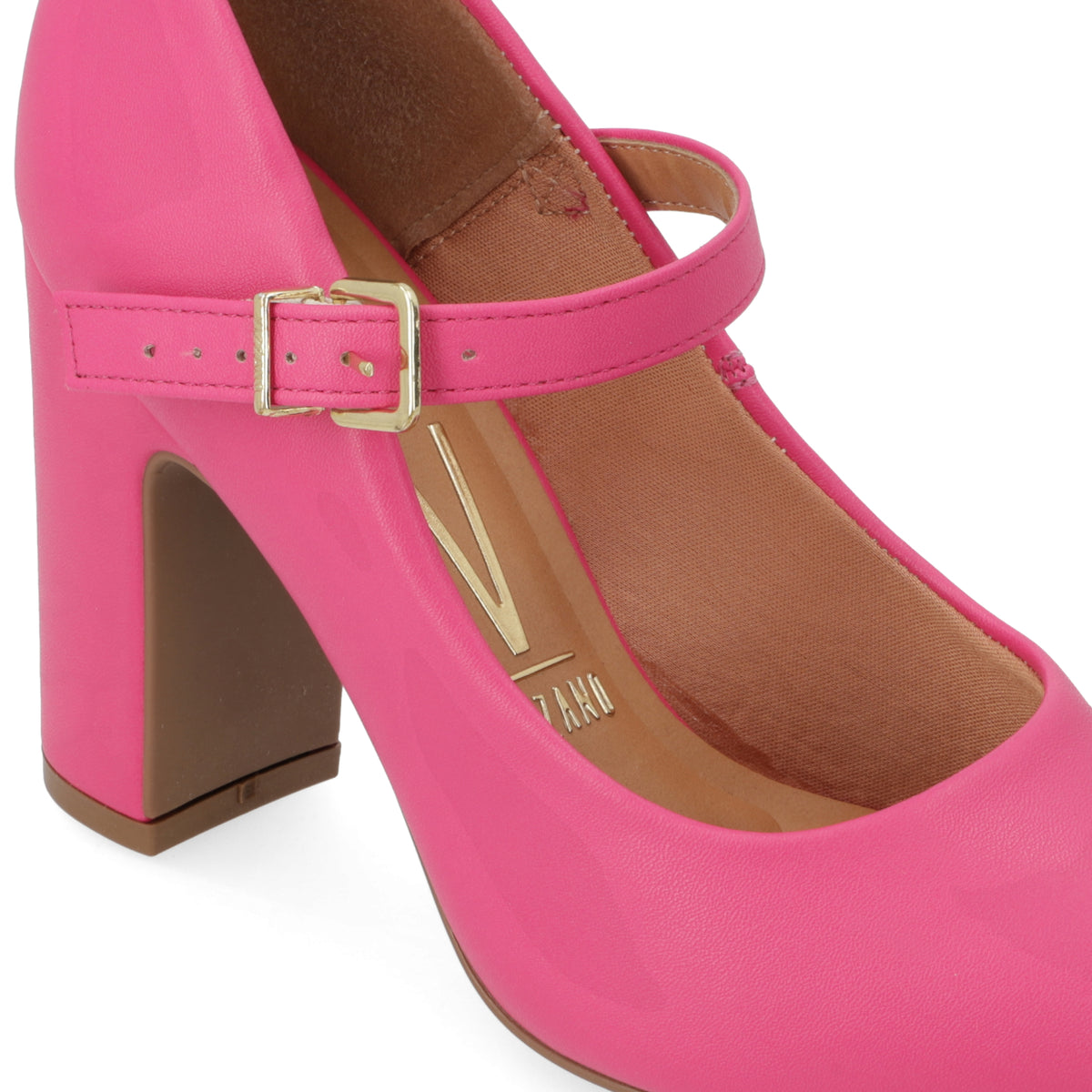 Zapato Taco Ancho Vizzano Pink