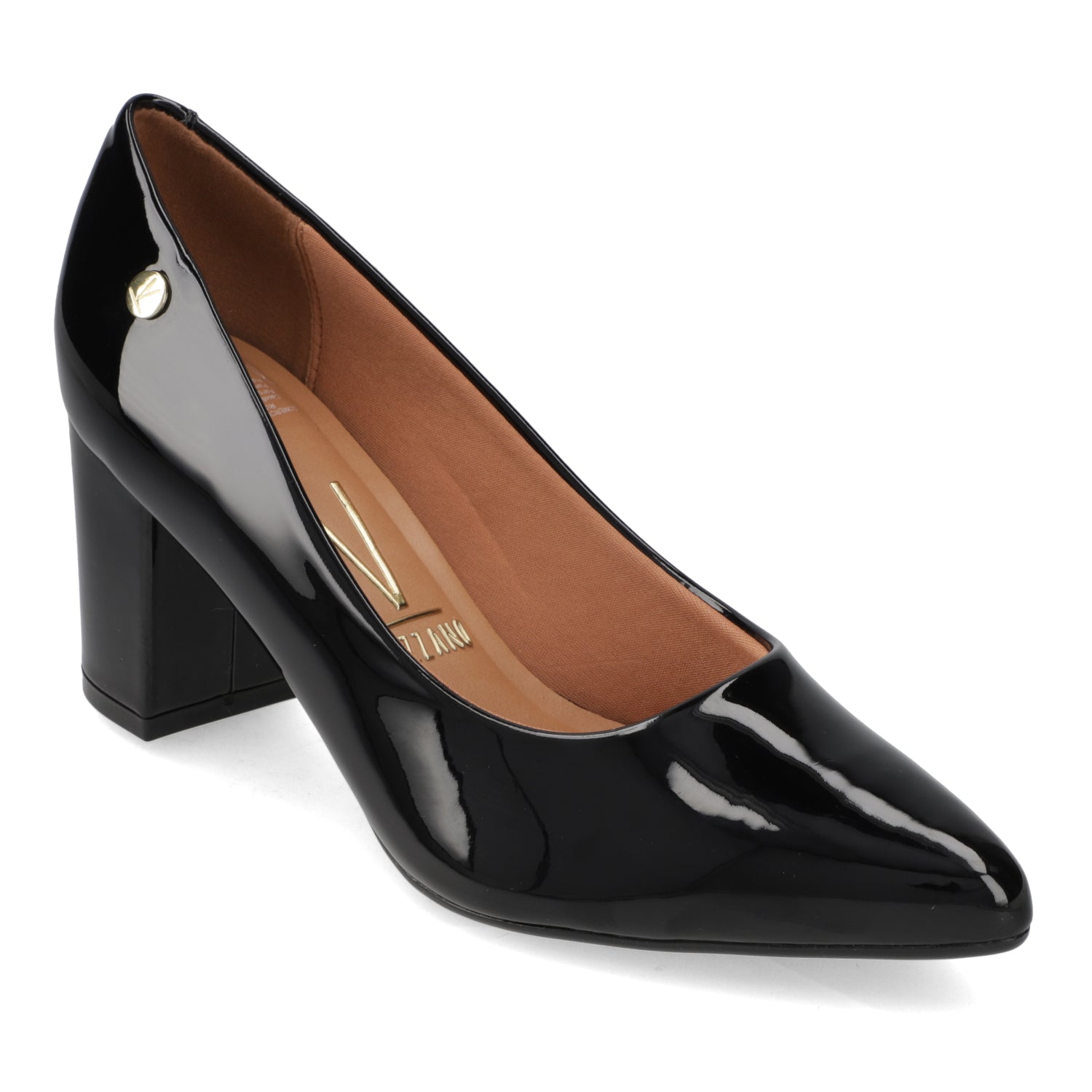 Taco Ancho 7 cm Negro Vizzano 35 / Negro
