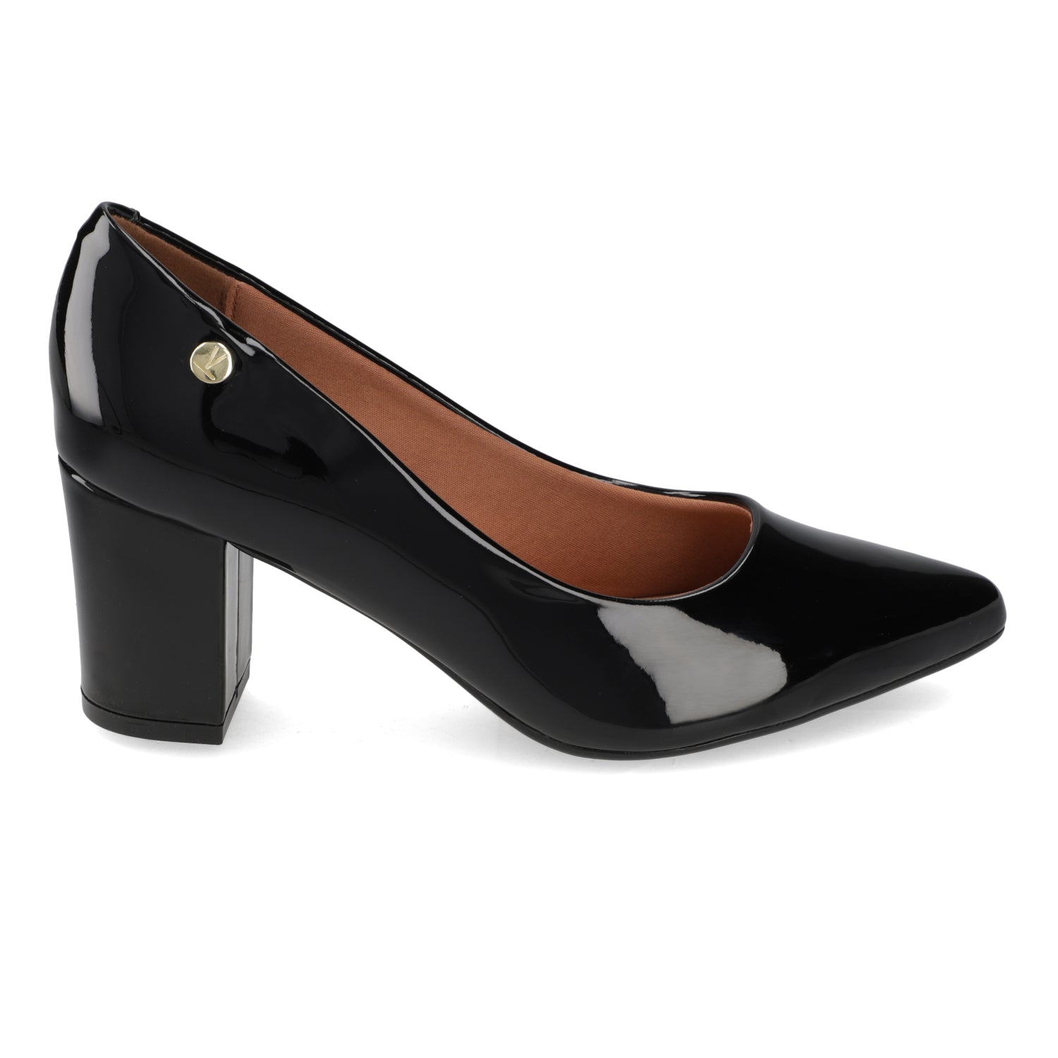 Taco Ancho 7 cm Negro Vizzano 35 / Negro