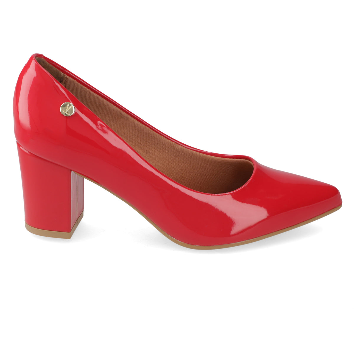 Taco Ancho 7 cm Rojo Vizzano 35 / Rojo