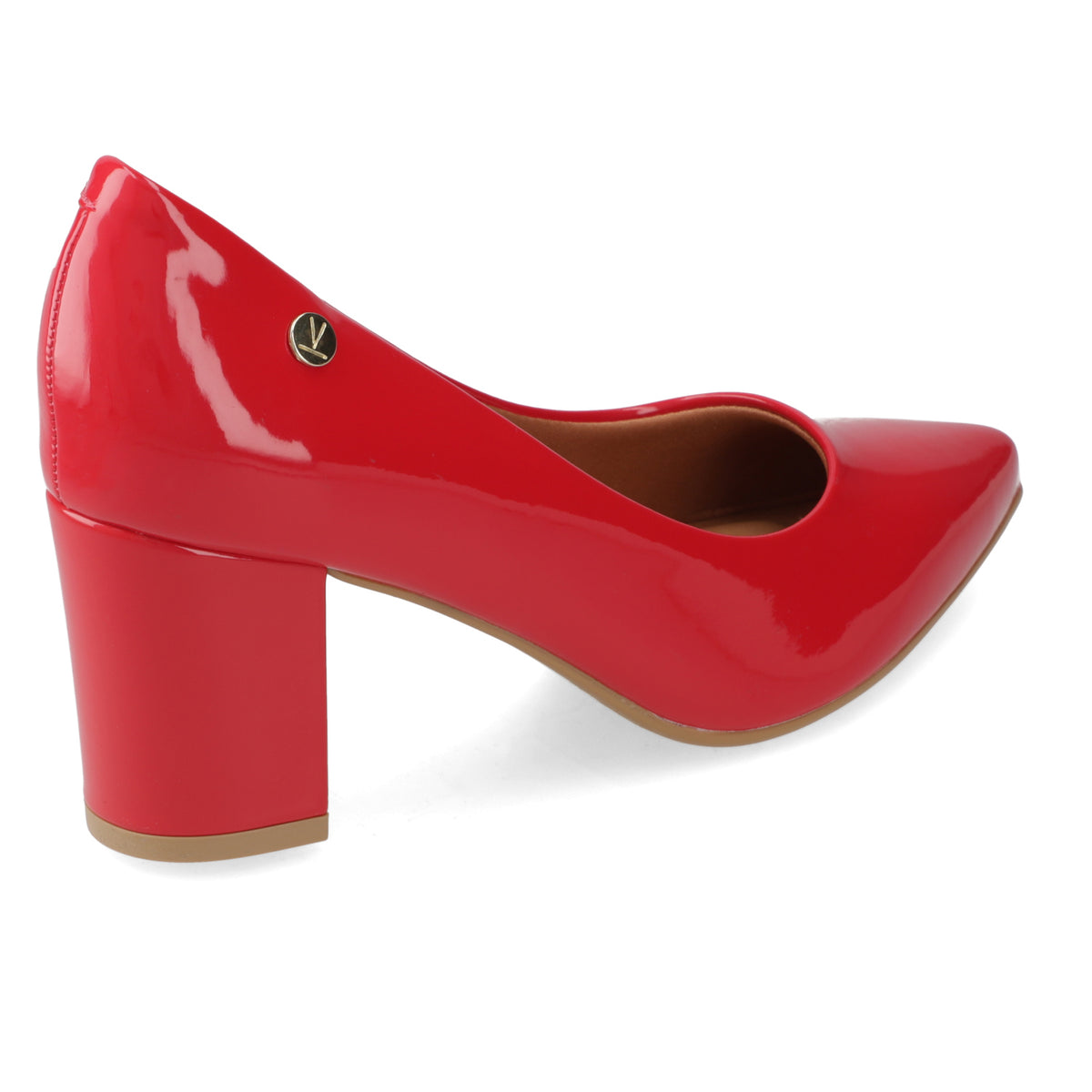 Taco Ancho 7 cm Rojo Vizzano 35 / Rojo