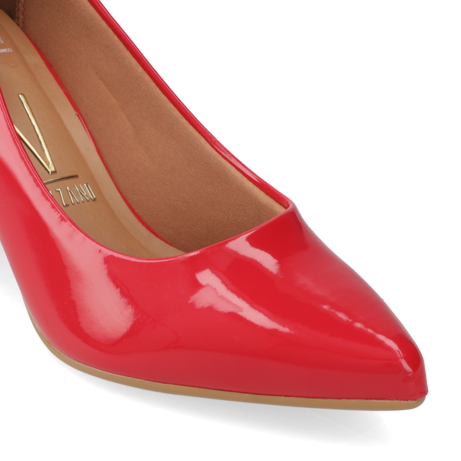 Taco Ancho 7 cm Rojo Vizzano 35 / Rojo