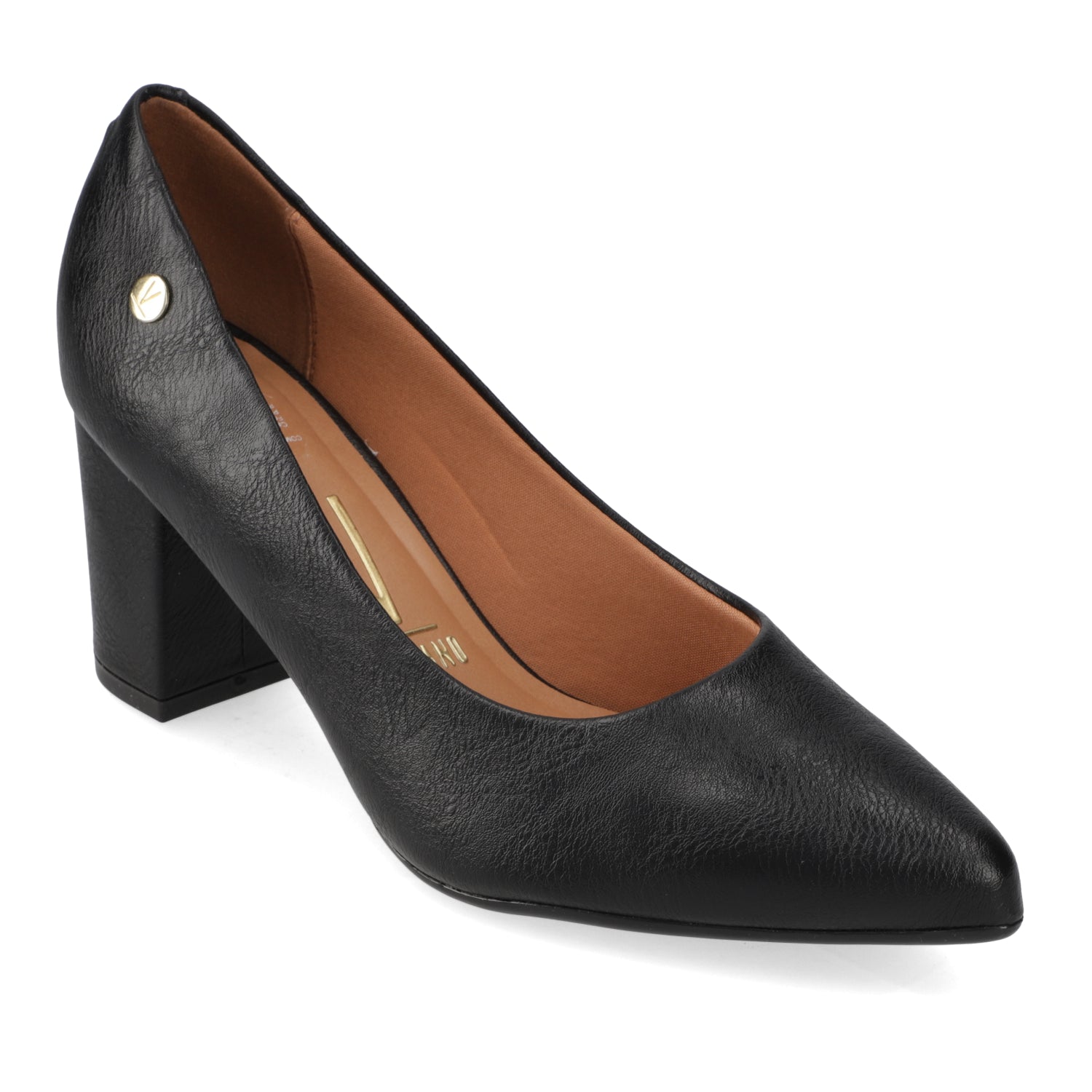 Taco Ancho 7 cm Negro Vizzano 35 / Negro