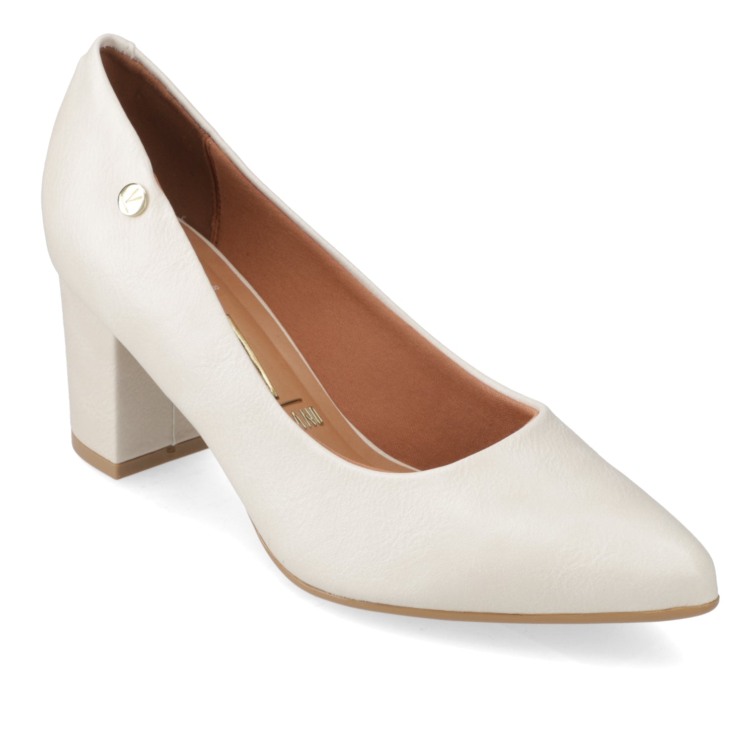 Taco Ancho 7 cm Blanco Vizzano 35 / Blanco