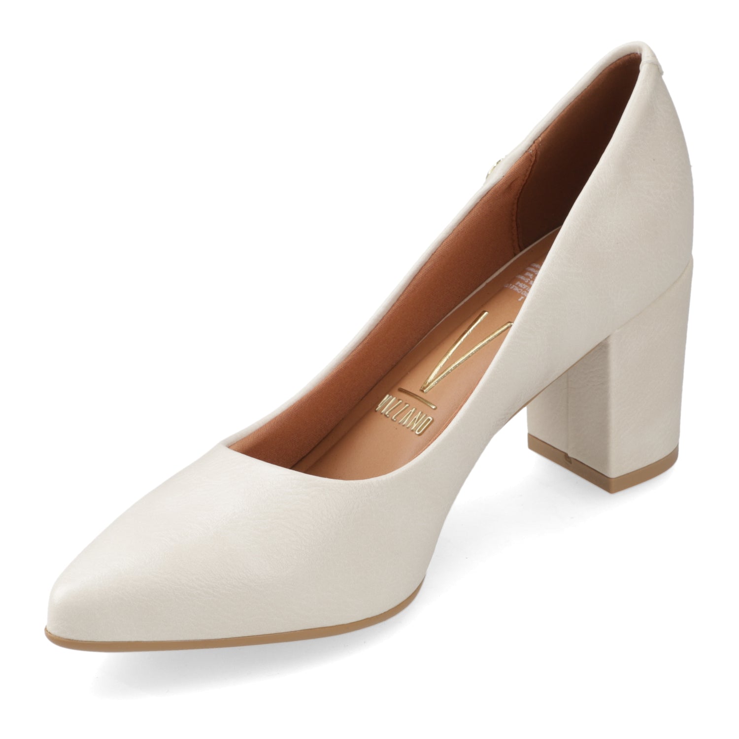 Taco Ancho 7 cm Blanco Vizzano 35 / Blanco