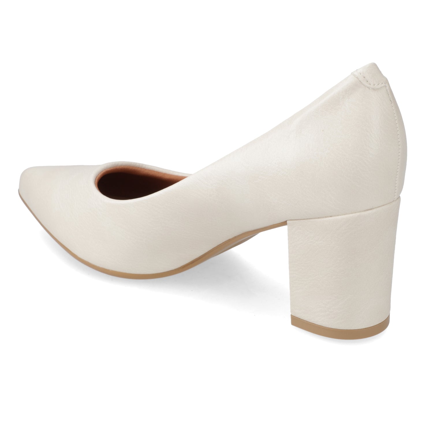 Taco Ancho 7 cm Blanco Vizzano 35 / Blanco