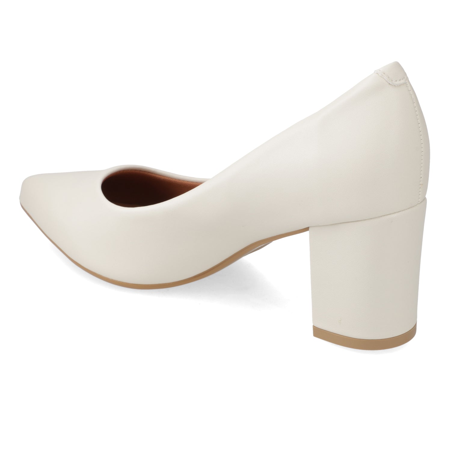 Taco Ancho 7 cm Blanco Vizzano 35 / Blanco