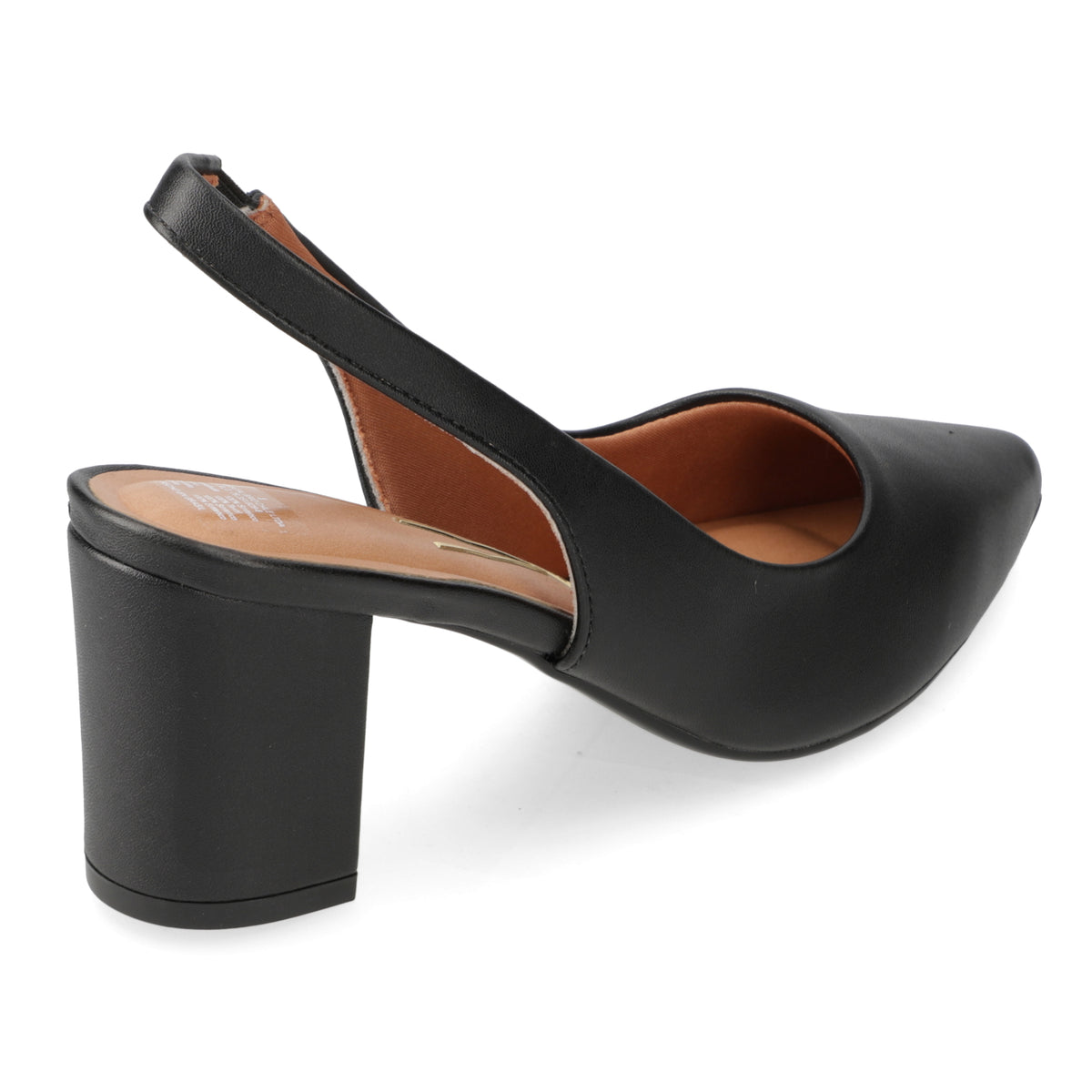 Taco Ancho 7 cm Negro Vizzano 35 / Negro