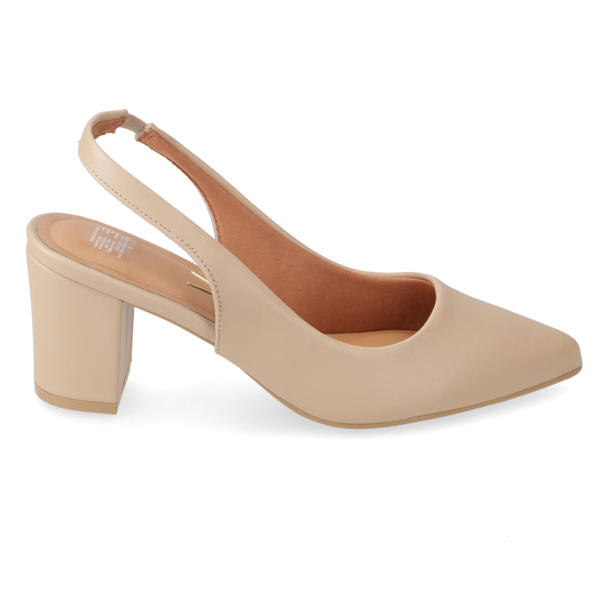 Taco Ancho 7 cm Beige Vizzano 35 / Beige