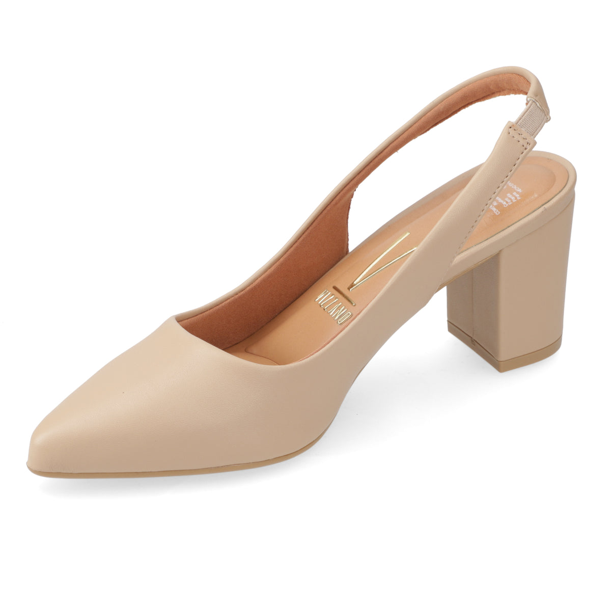 Taco Ancho 7 cm Beige Vizzano 35 / Beige
